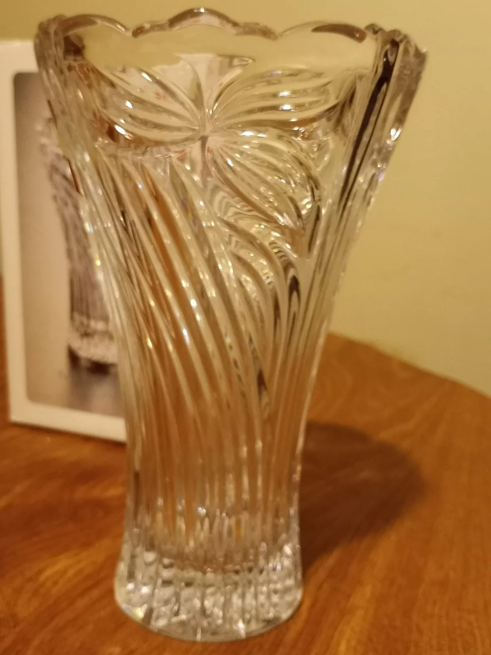 Anna Hutte Bleikristall Vase NIB